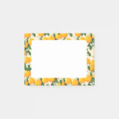 Orangen Post-it Klebezettel (Vorderseite)