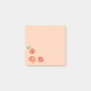 Orangen Post-it Klebezettel