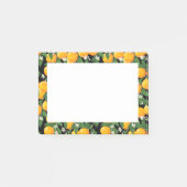 Orangen Post-it Klebezettel (Vorderseite)