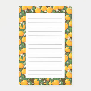 Orangen Post-it Klebezettel