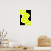 Orangen Poster (Küche)