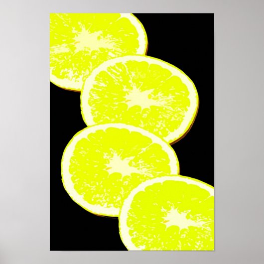 Orangen Poster (Vorne)