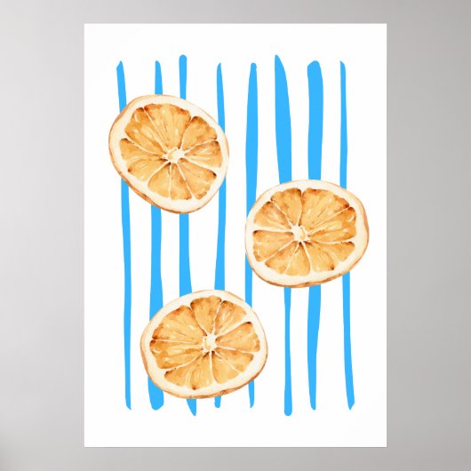 Orangen Poster (Vorne)