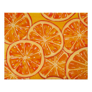 Orangen Poster