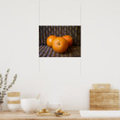 Orangen Poster (Küche)