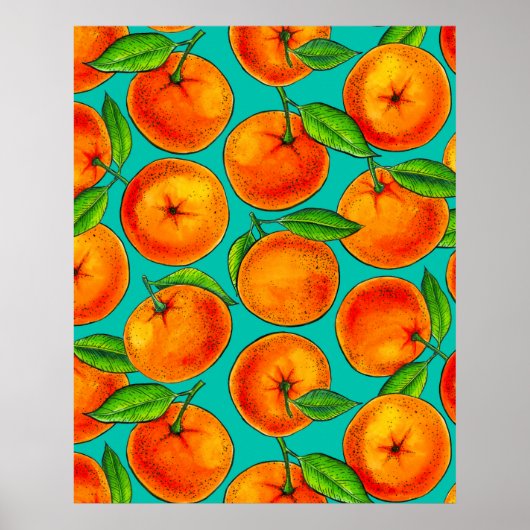 Orangen Poster (Vorne)