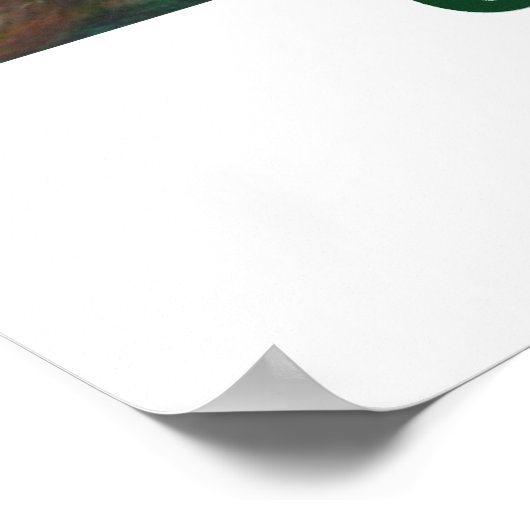 Orangen-Poster Poster (Ecke)