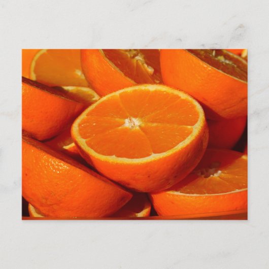 Orangen. Postkarte (Vorderseite)
