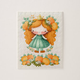 Orangen Prinzessin Puzzle