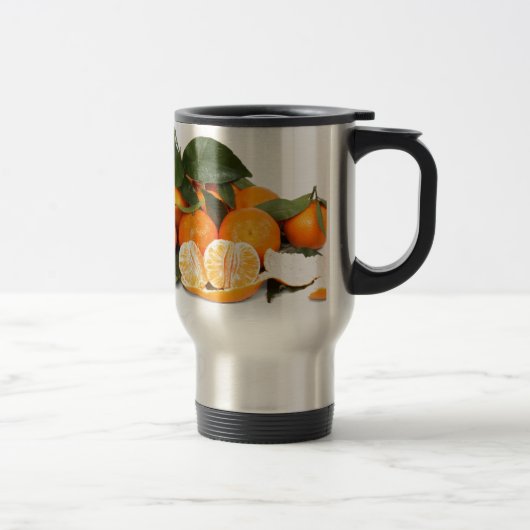 Orangen Reisebecher (Rechts)