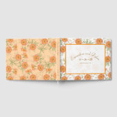 Orangen-Rosen-Hochzeit Gästebuch (Voll)