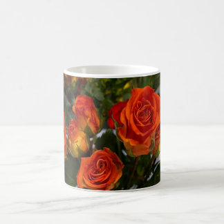 Orangen-Rosen-Tasse Kaffeetasse