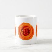 Orangen-Rosen-Tasse Kaffeetasse (Mittel)