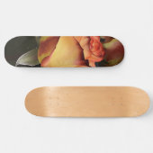 Orangen, Rot und Gelb Skateboard (Horizontal)