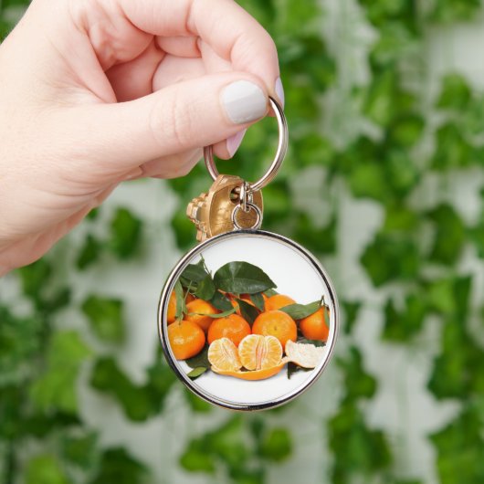 Orangen Schlüsselanhänger (Hand)