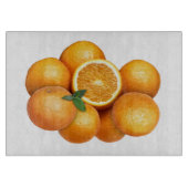 Orangen Schneidebrett (Vorderseite)