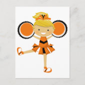 Orangen-, Schwarz- und Weißkäfer Postkarte (Vorderseite)