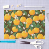 Orangen Seidenpapier (Handwerk)