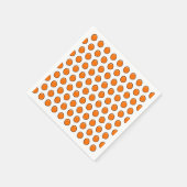 Orangen Serviette (Ecke)