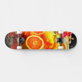 Orangen Skateboard (Horizontal)
