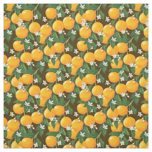Orangen Stoff (Muster)