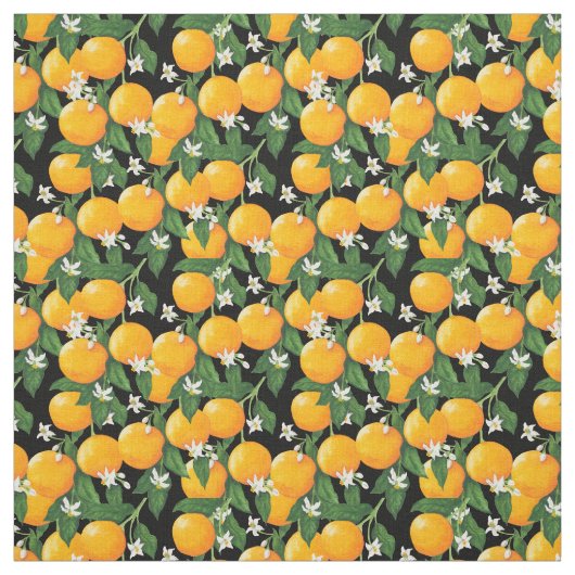 Orangen Stoff (Muster)