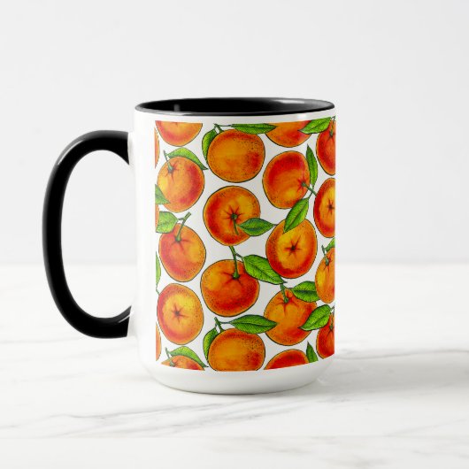 Orangen Tasse (Links)