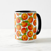 Orangen Tasse (VorderseiteRechts)