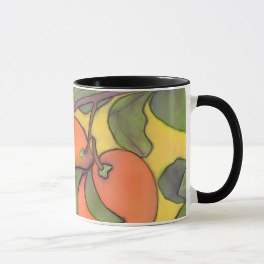 Orangen-Tasse Tasse (Rechts)