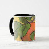 Orangen-Tasse Tasse (Vorderseite Links)