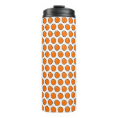 Orangen Thermosbecher (Vorderseite)