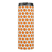 Orangen Thermosbecher (Rückseite)