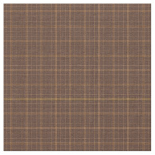 Orangen-u. Brown-Tweed Stoff