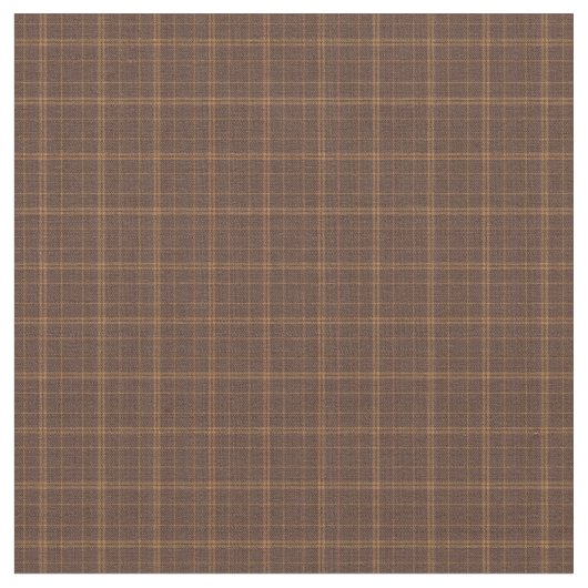 Orangen-u. Brown-Tweed Stoff (Nahaufnahme)