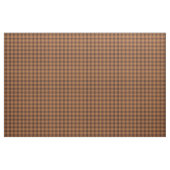 Orangen-und Brown-rustikales kariertes Stoff (Yard (91,4 cm))