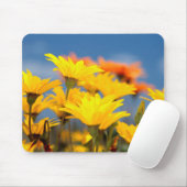 Orangen- und gelbe Namaqualand-Milcherzeugnisse Mousepad (Mit Mouse)