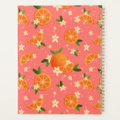 Orangen und Orangenblüte Planner Planer (Rückseite)