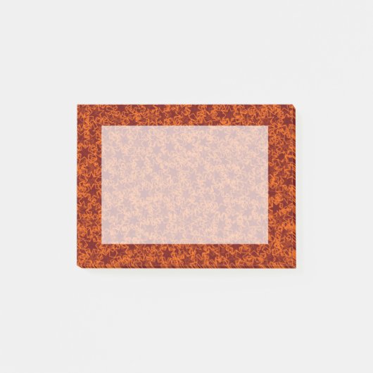 Orangen-und Post-it Klebezettel (Vorderseite)