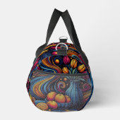 Orangen- und Tulpenfarben Duffle Bag (Rechts)