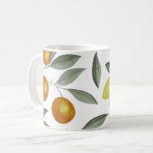 Orangen und Zitronen Kaffeetasse (Vorderseite Links)