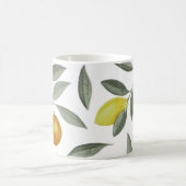 Orangen und Zitronen Kaffeetasse (Mittel)