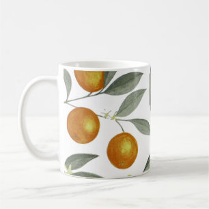 Orangen und Zitronen Kaffeetasse