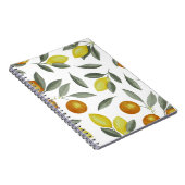 Orangen und Zitronen Notizblock (Rechte Seite)