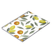 Orangen und Zitronen Notizblock (Linke Seite)