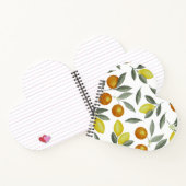 Orangen und Zitronen Notizblock (Innenseite)