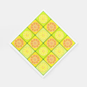 Orangen und Zitronen Papier Napkins Serviette (Ecke)