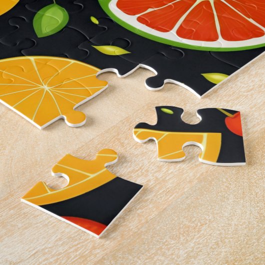 Orangen und Zitronen Puzzle (Seite)