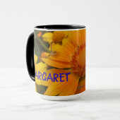 Orangen und Zitronenblanken mit Krebspinne Tasse (Vorderseite Links)