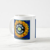 Orangen vom Goldenen Kreis Kaffeetasse (Vorderseite Links)