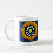 Orangen vom Goldenen Kreis Kaffeetasse (Links)
